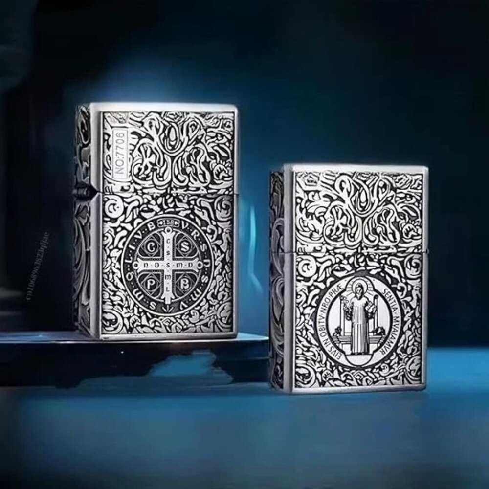 Zorro Oversized Kerosene Lighter Metal Personality Constantine Creative Heavy Ar